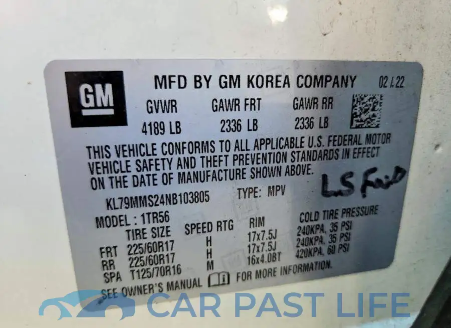 KL79MMS24NB103805# 14