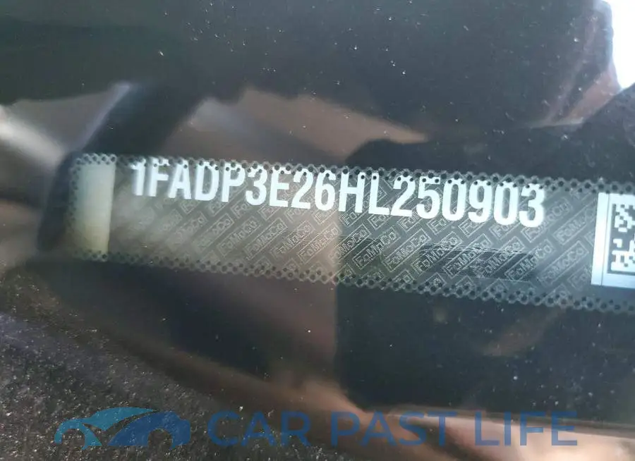 1FADP3E26HL250903# 12