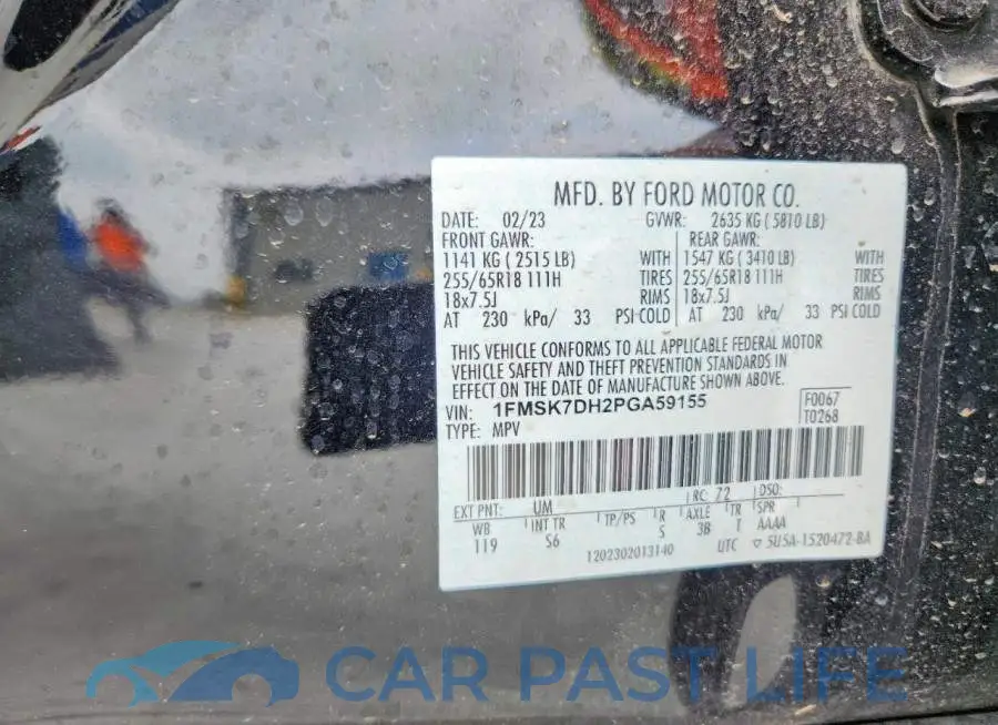 1FMSK7DH2PGA59155# 13