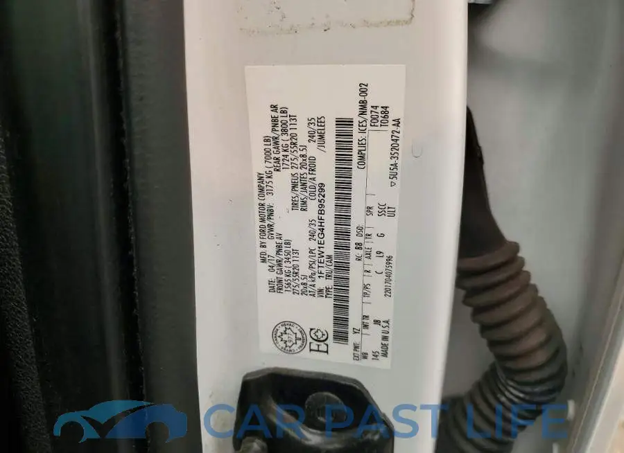 1FTEW1EG4HFB95299# 12