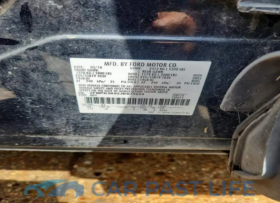 2FMPK3K92JBB75254# 13
