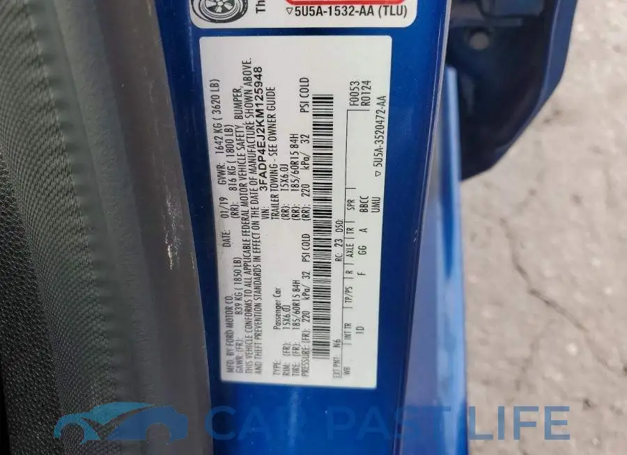 3FADP4EJ2KM125948# 12