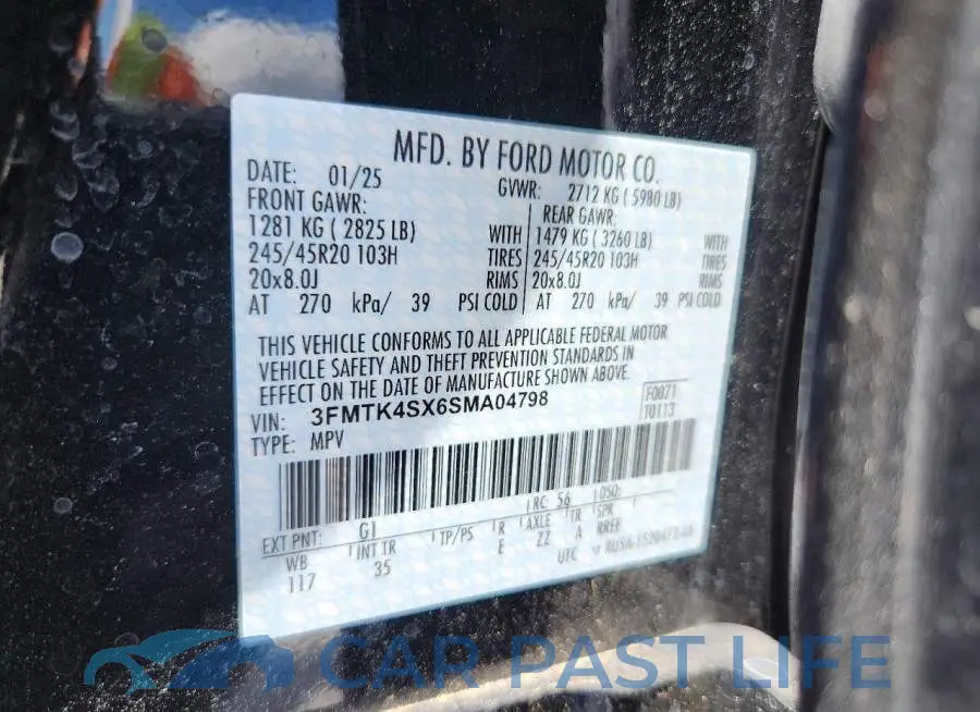3FMTK4SX6SMA04798# 13