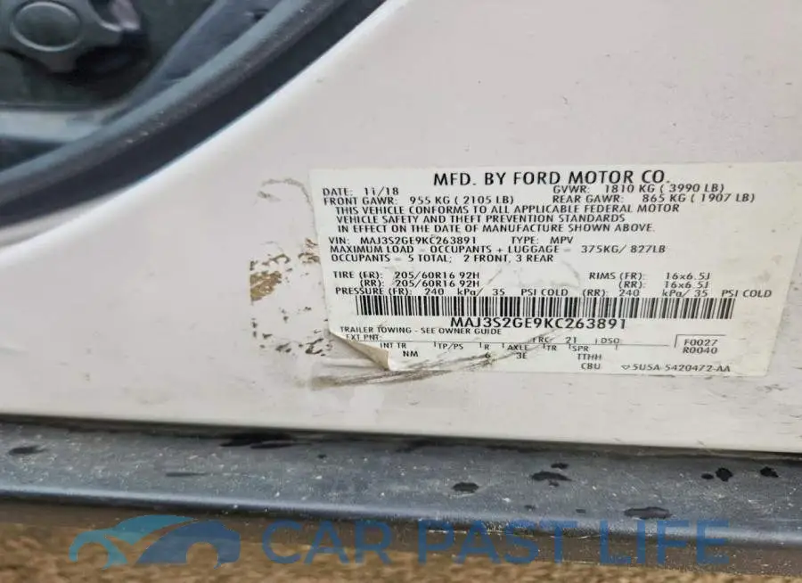 MAJ3S2GE9KC263891# 13