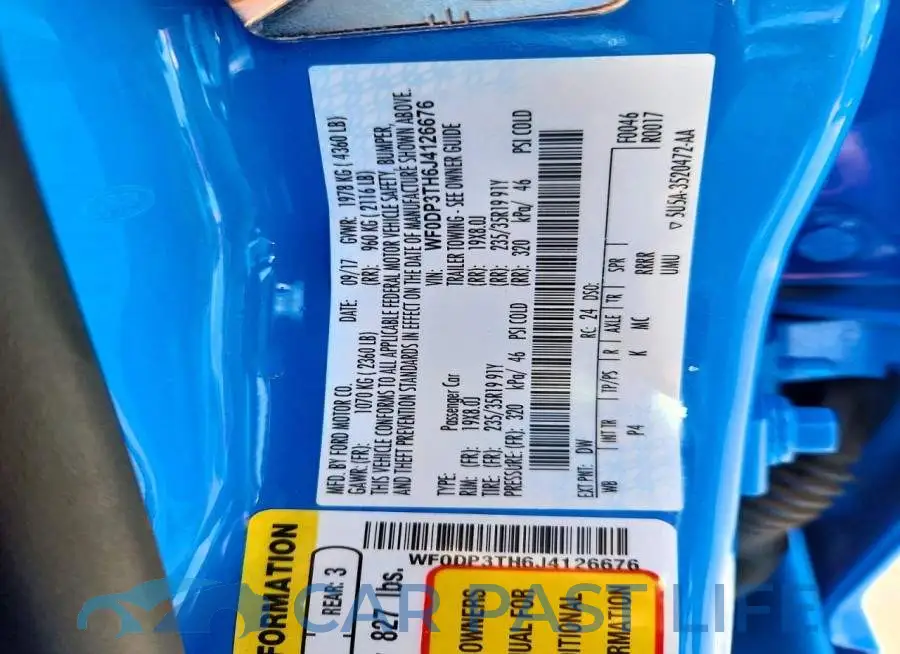 WF0DP3TH6J4126676# 13