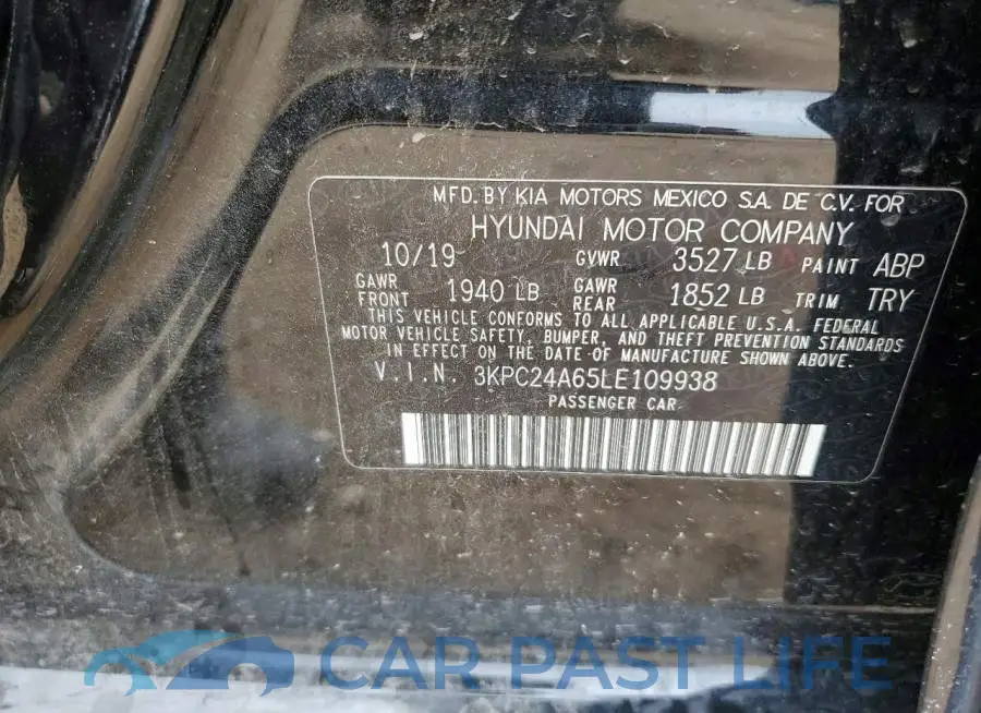 3KPC24A65LE109938# 12