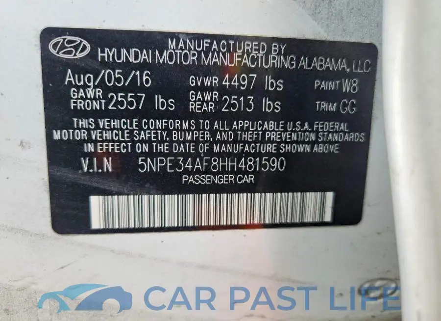 5NPE34AF8HH481590# 12