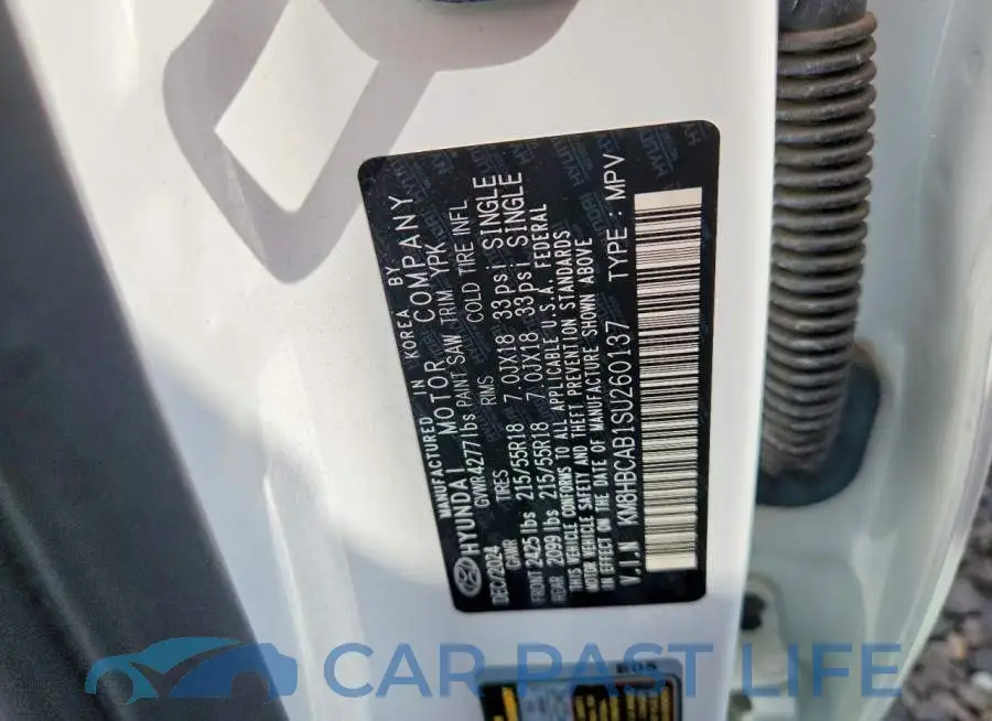 KM8HBCAB1SU260137# 13