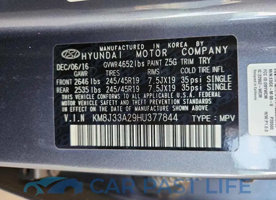 KM8J33A29HU377844# 12