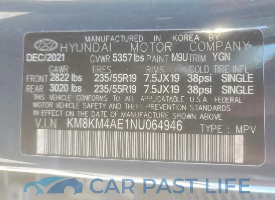 KM8KM4AE1NU064946# 14
