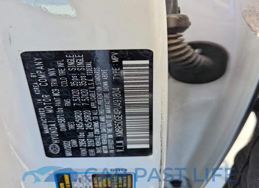 KM8R5DGE4PU491804# 13