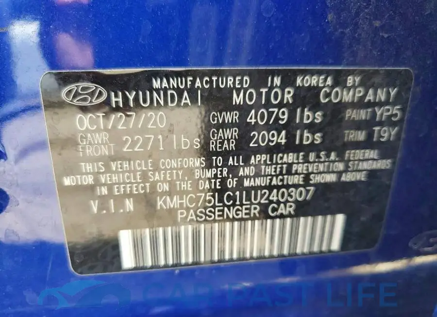 KMHC75LC1LU240307# 13