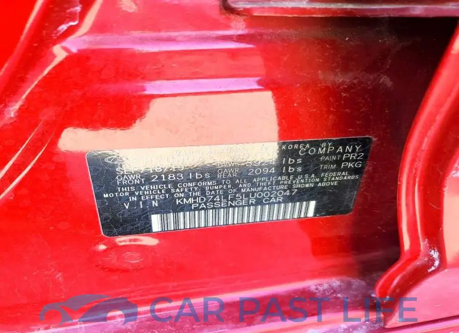 KMHD74LF5LU002047# 12