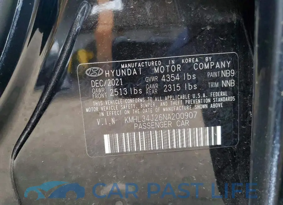KMHL34J26NA200907# 13