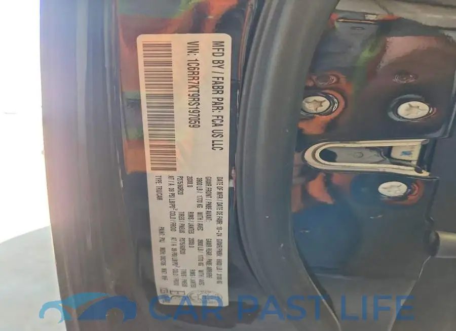 1C6RR7KT9RS197059# 12
