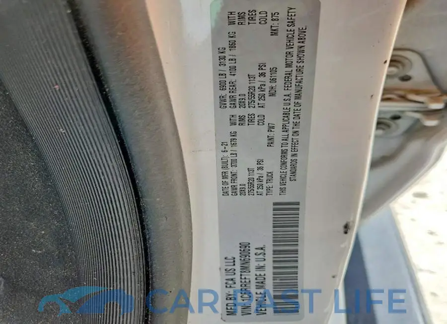 1C6RREFT8MN690690# 12