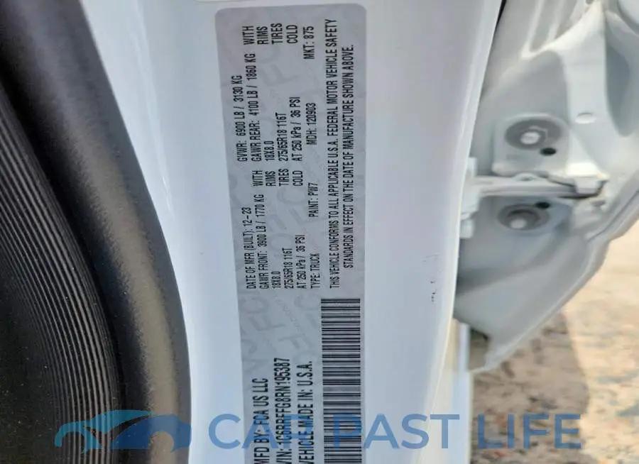 1C6RRFFG8RN195387# 12