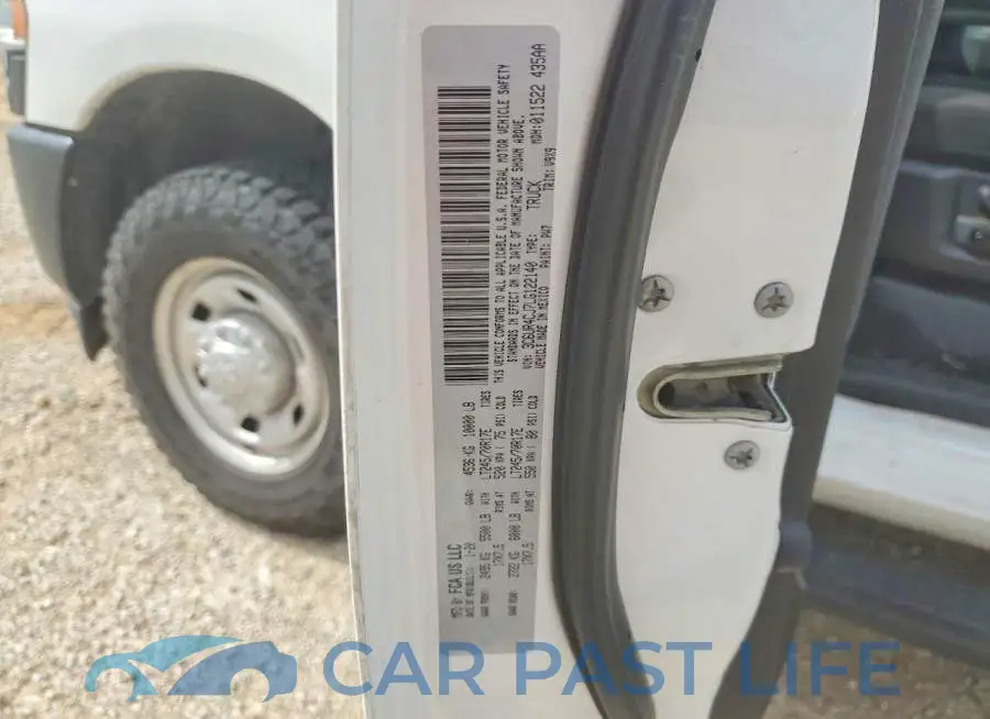 3C6UR4CJ7LG122140# 12