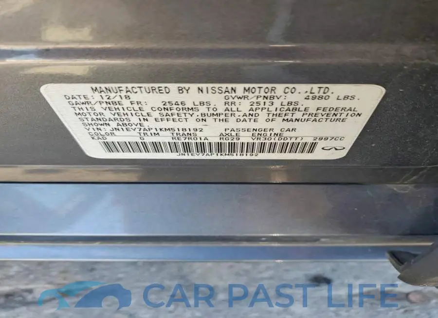 JN1EV7AP1KM518192# 12