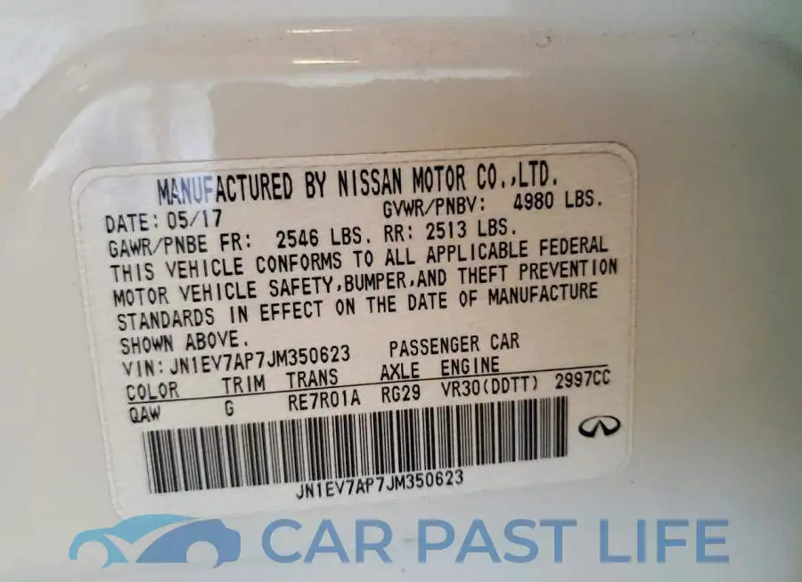 JN1EV7AP7JM350623# 12