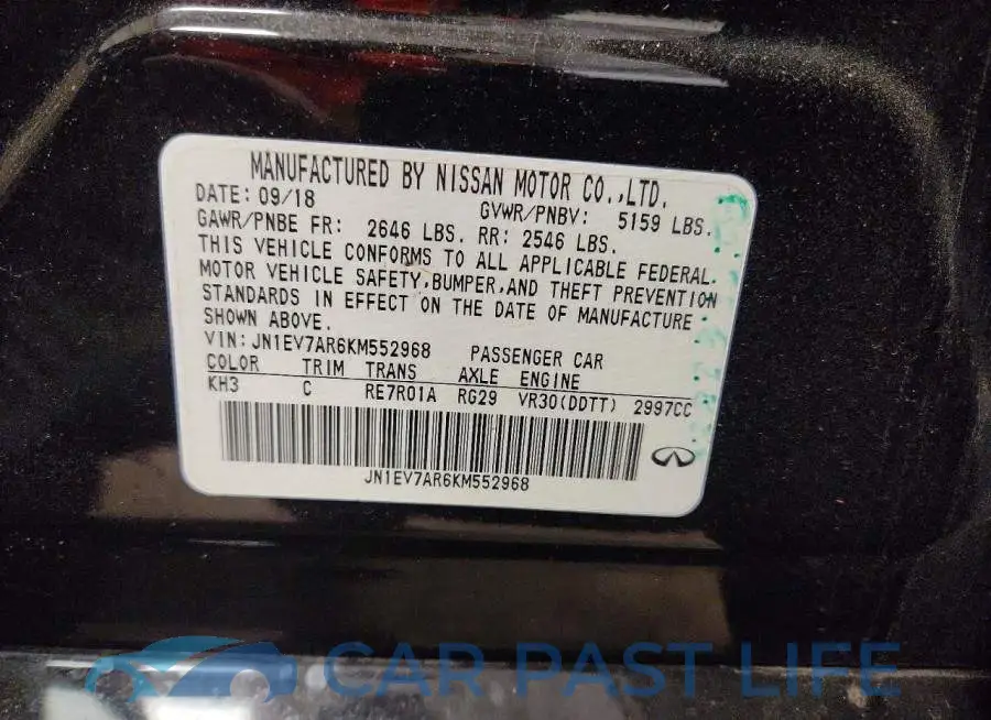 JN1EV7AR6KM552968# 12