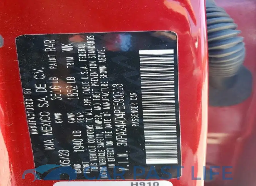 3KPA24AD4PE590213# 13