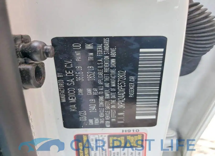 3KPA24ADXPE572802# 12