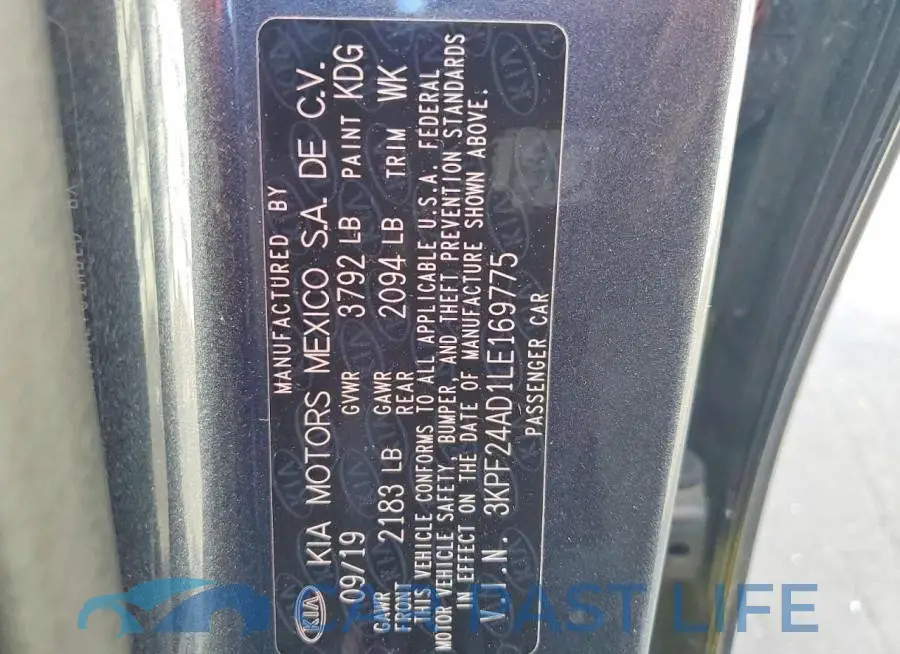 3KPF24AD1LE169775# 12