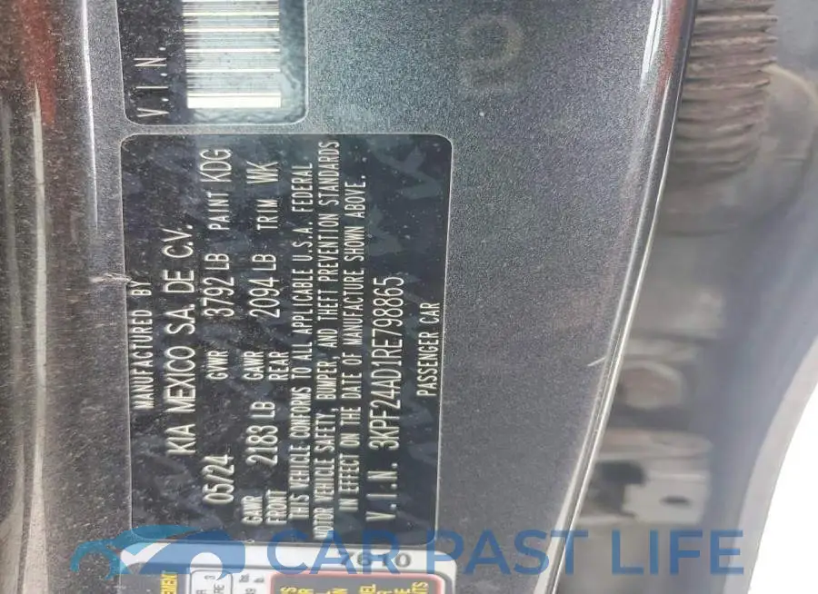 3KPF24AD1RE798865# 13