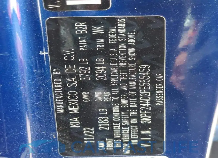 3KPF24AD2PE565459# 12