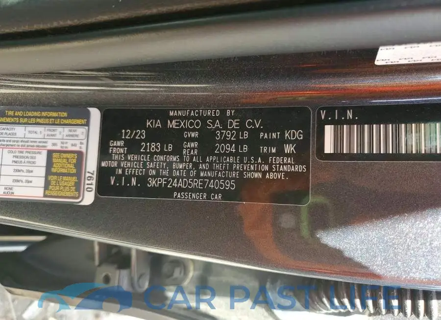 3KPF24AD5RE740595# 12