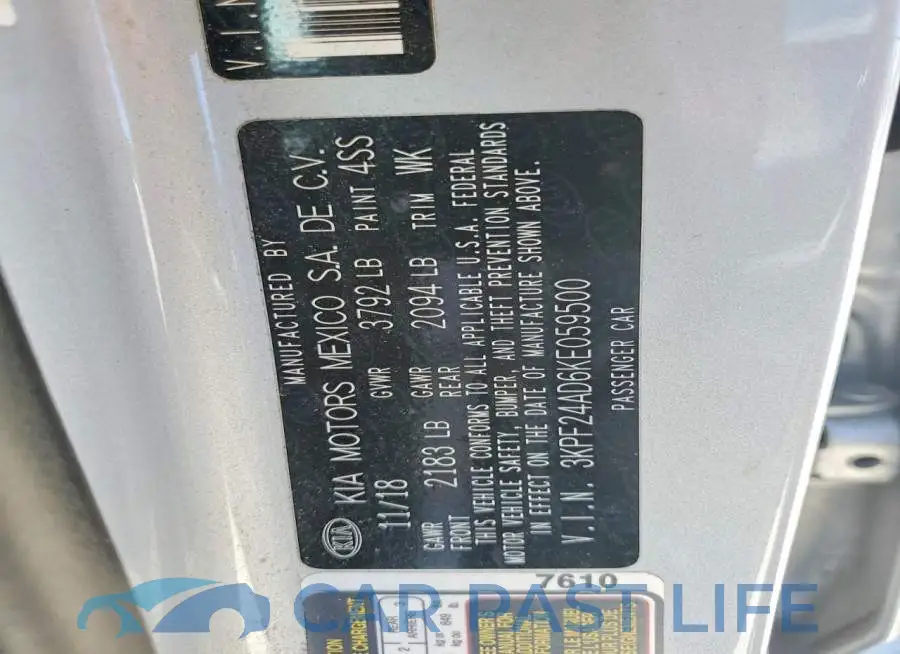 3KPF24AD6KE059500# 12