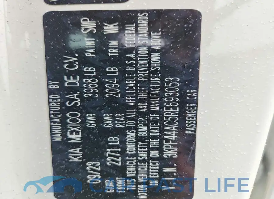 3KPF44AC5RE693053# 12