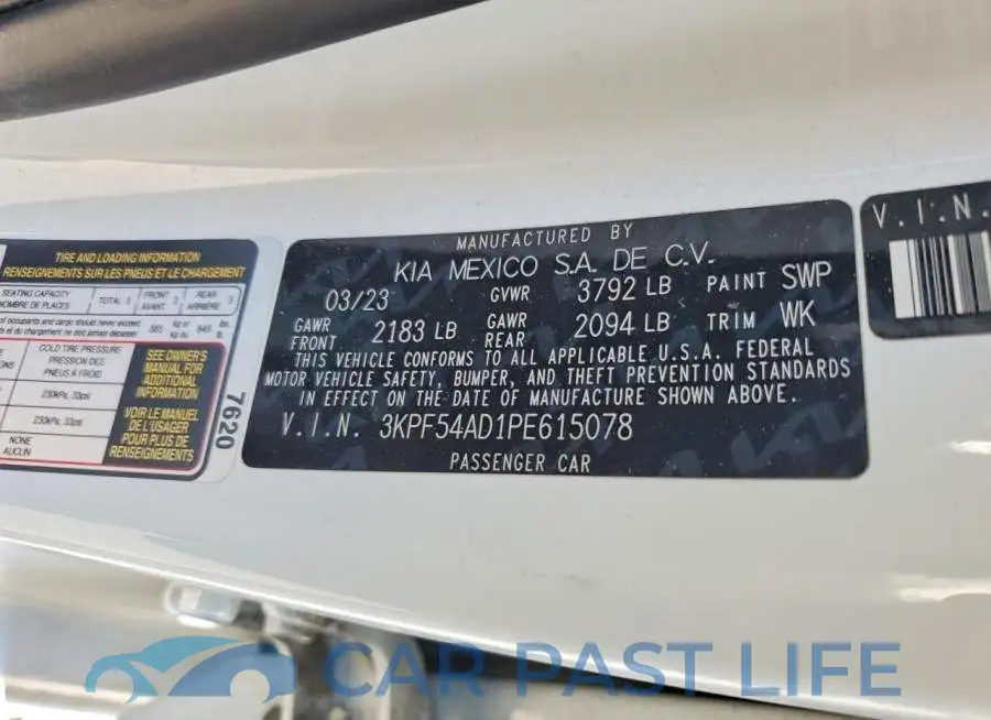 3KPF54AD1PE615078# 13