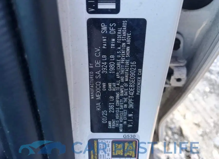 3KPFT4DE8SE090216# 13
