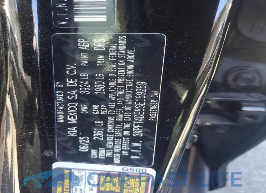 3KPFT4DE8SE169269# 13