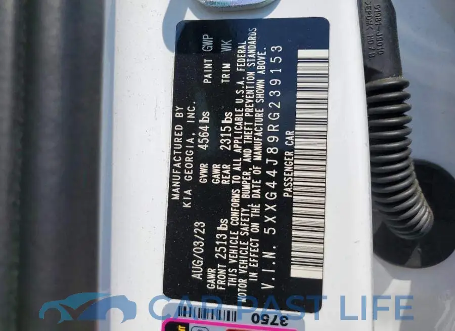 5XXG44J89RG239153# 12