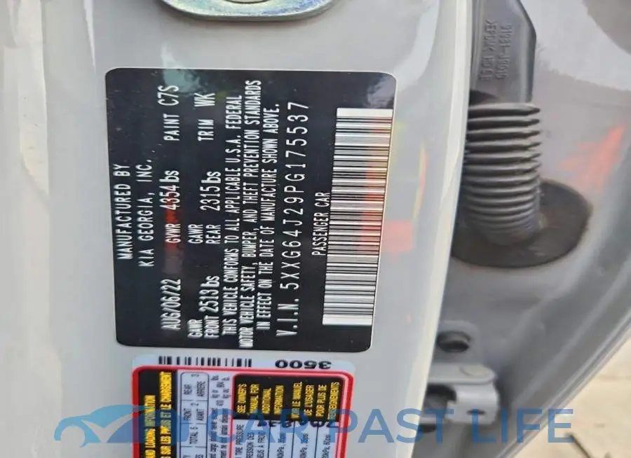 5XXG64J29PG175537# 12