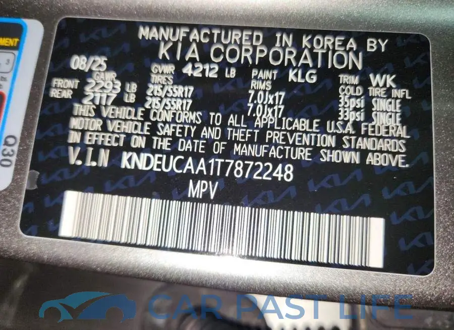 KNDEUCAA1T7872248# 13