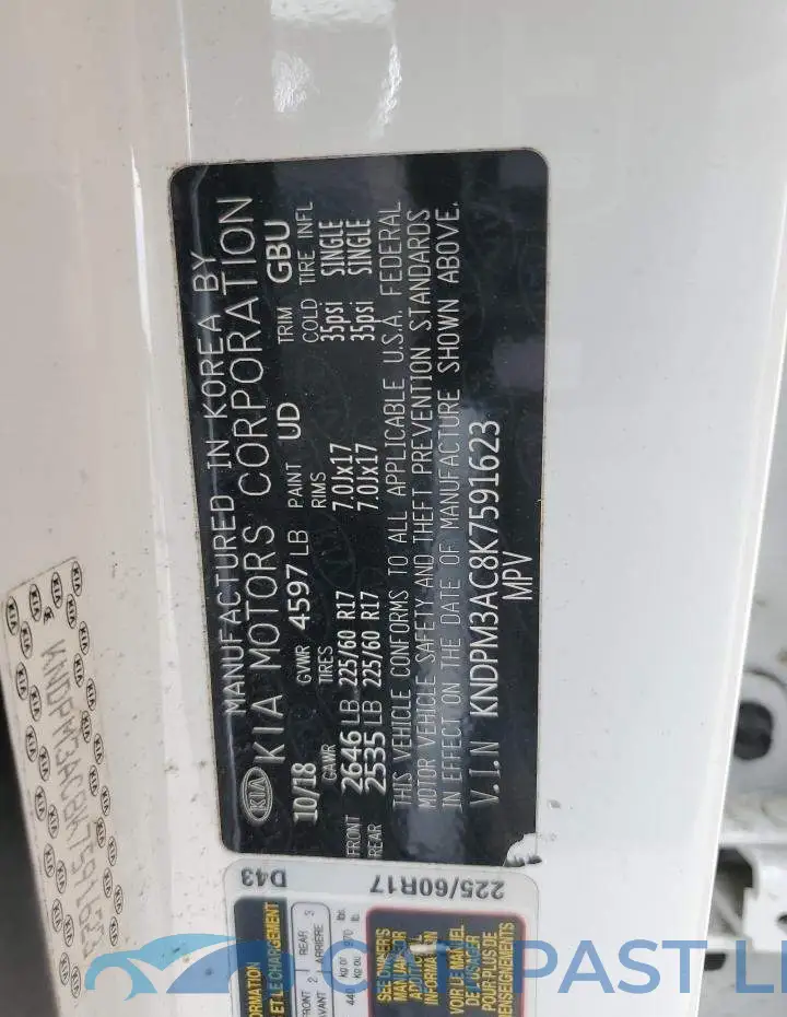 KNDPM3AC8K7591623# 13