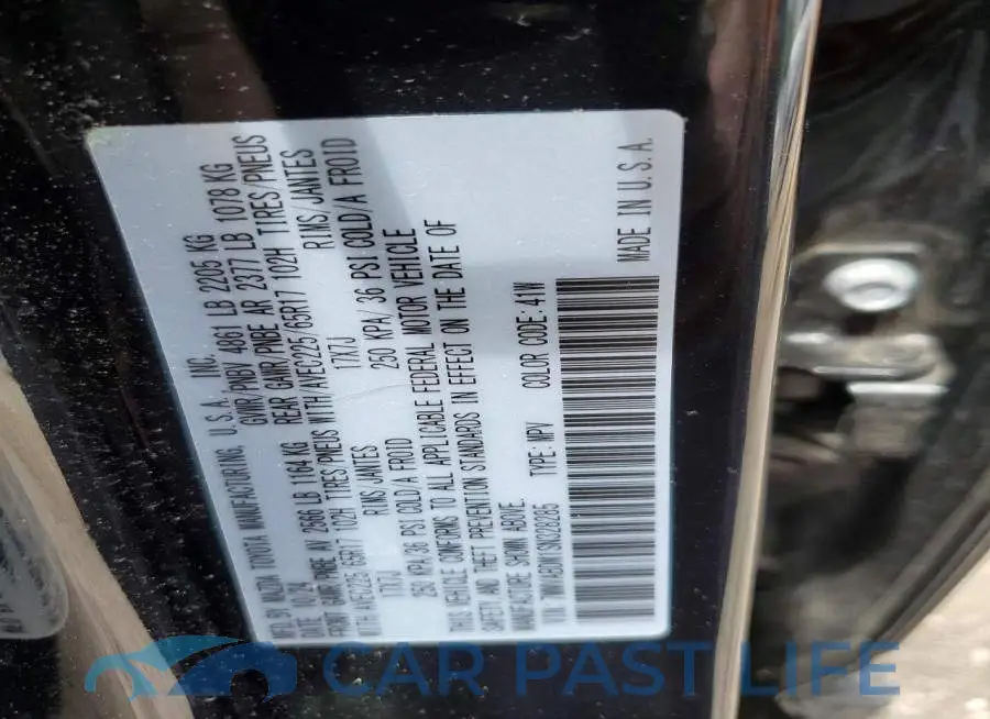 7MMVABDM1SN328285# 12