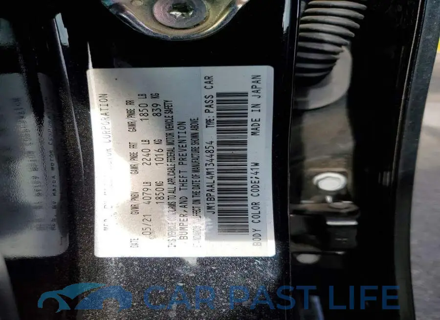JM1BPAAL4M1344854# 12