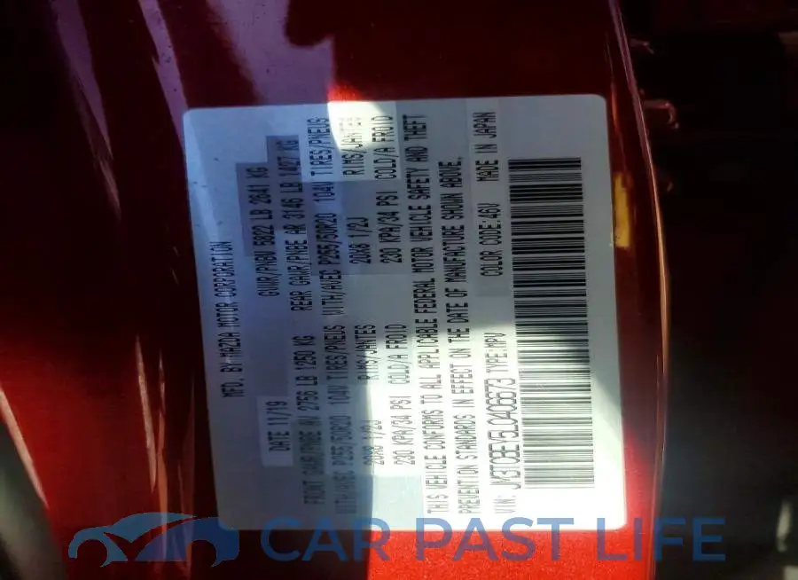 JM3TCBEY5L0406673# 13
