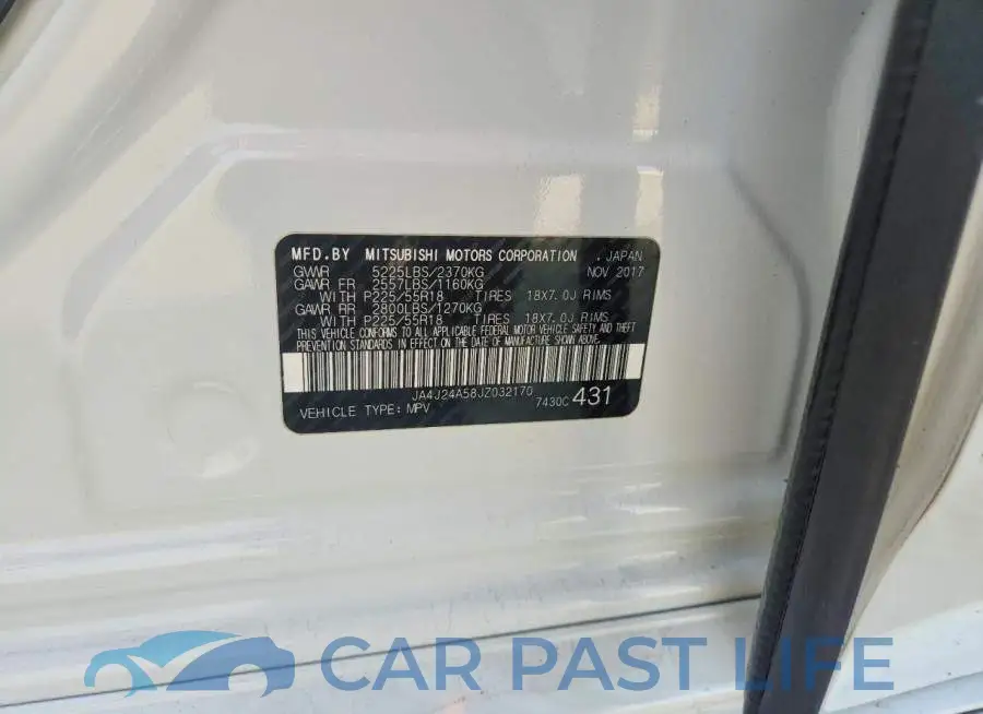 JA4J24A58JZ032170# 13