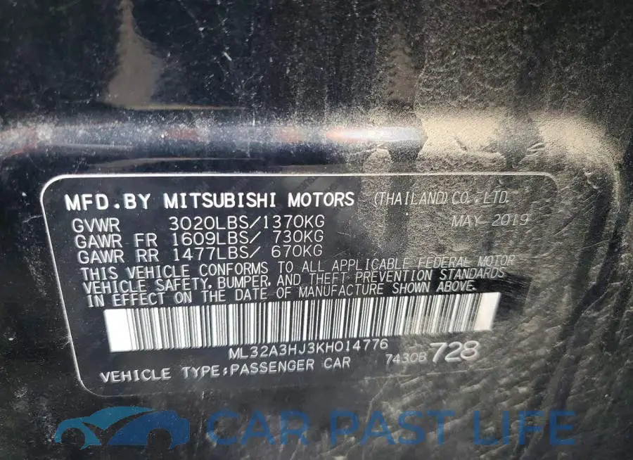 ML32A3HJ3KH014776# 12
