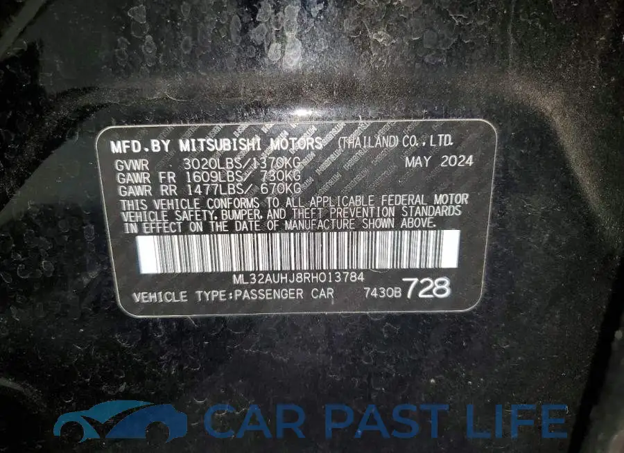 ML32AUHJ8RH013784# 12