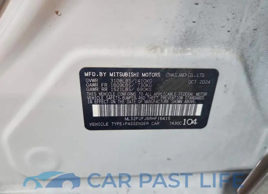 ML32FUFJ6RHF16415# 12