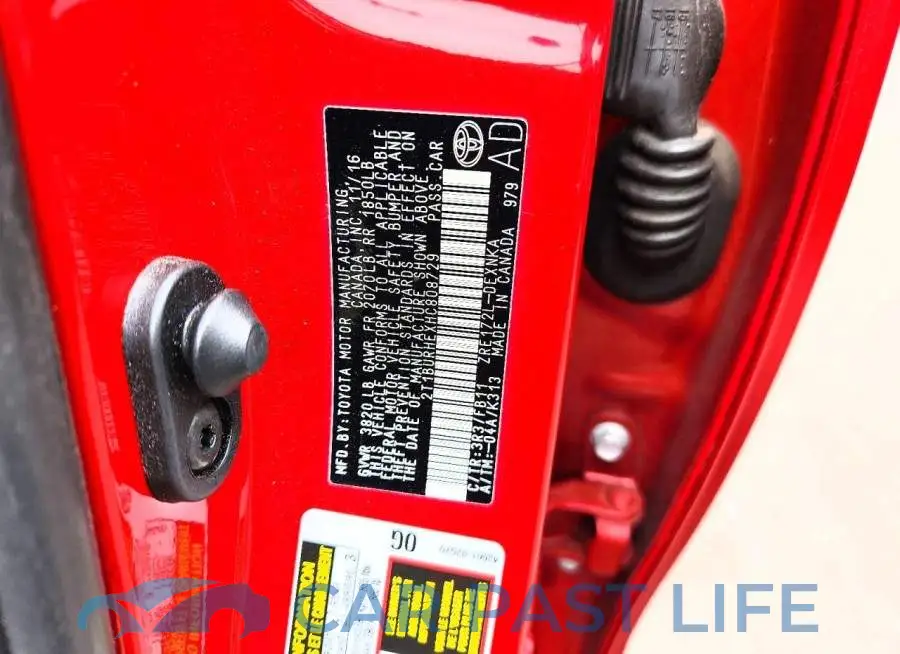 2T1BURHEXHC808729# 12