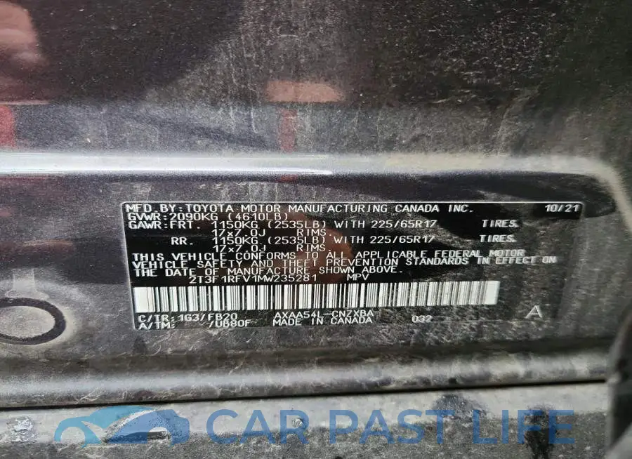 2T3F1RFV1MW235281# 13