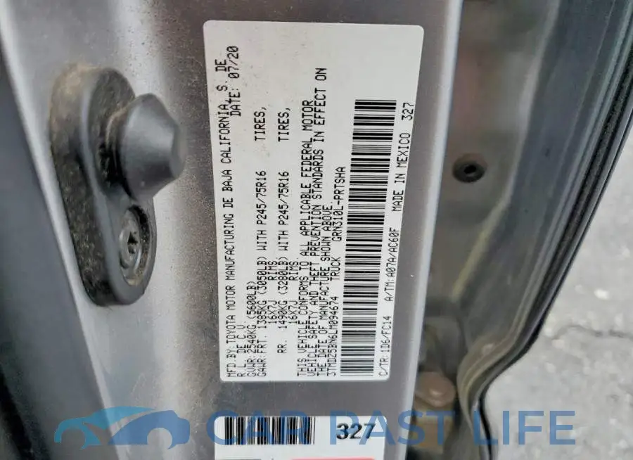3TMDZ5BN6LM094674# 12